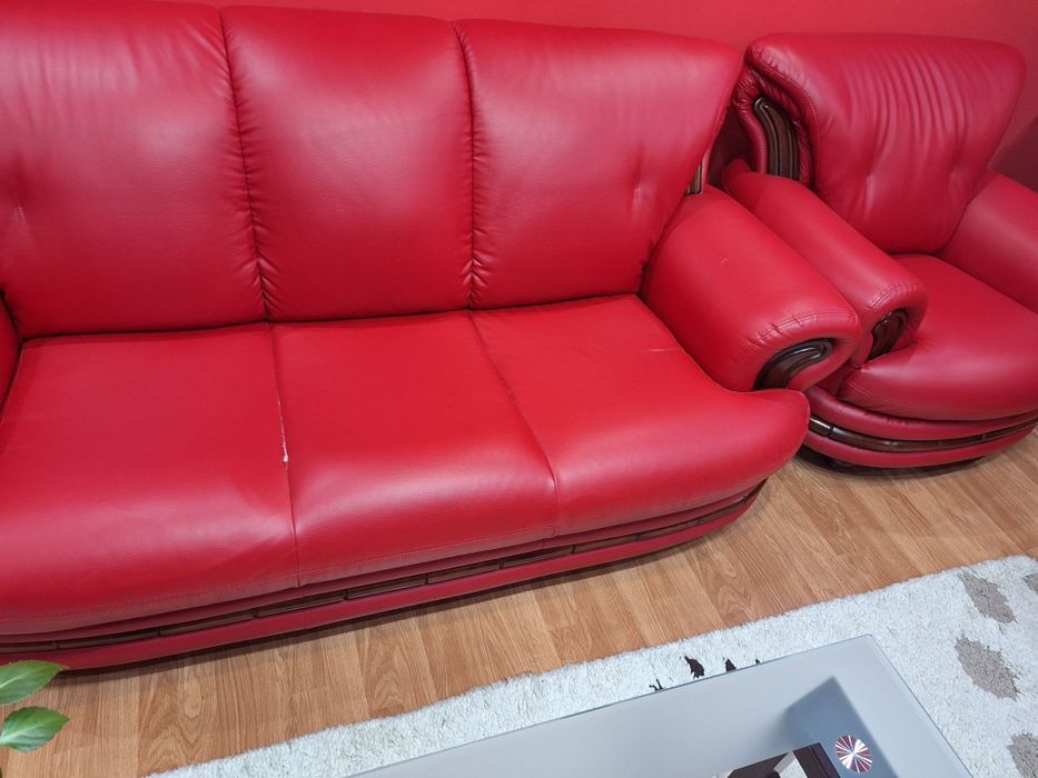 Canapea cu 2 fotolii