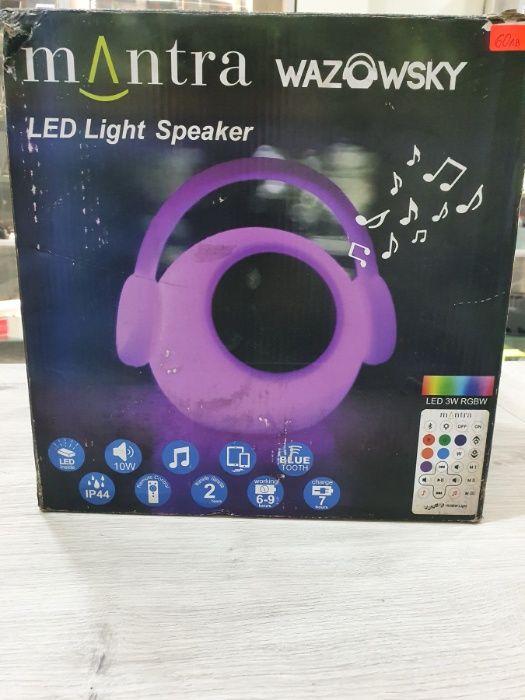 Bluetooth тонколона Mantra led lighting