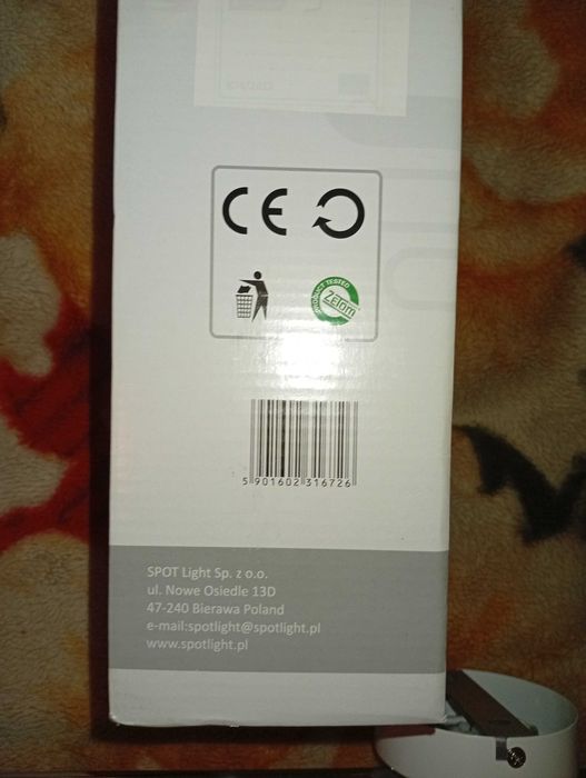Lampa de interior SPOT LIGHT Bianca 2xGU10 35W fabricata in Polonia