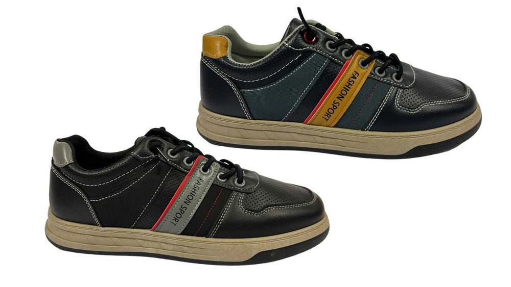 Мъжки кожени спортни обувки