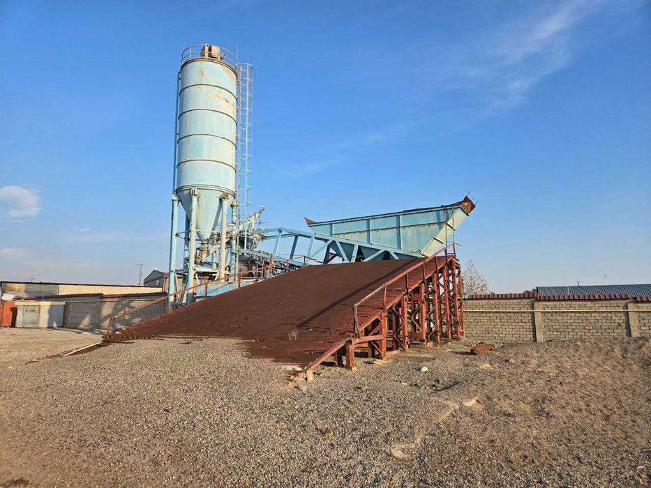 Продаётся мобильный бетонный завод мод. WJPB60M. сер NO. 366A-702.