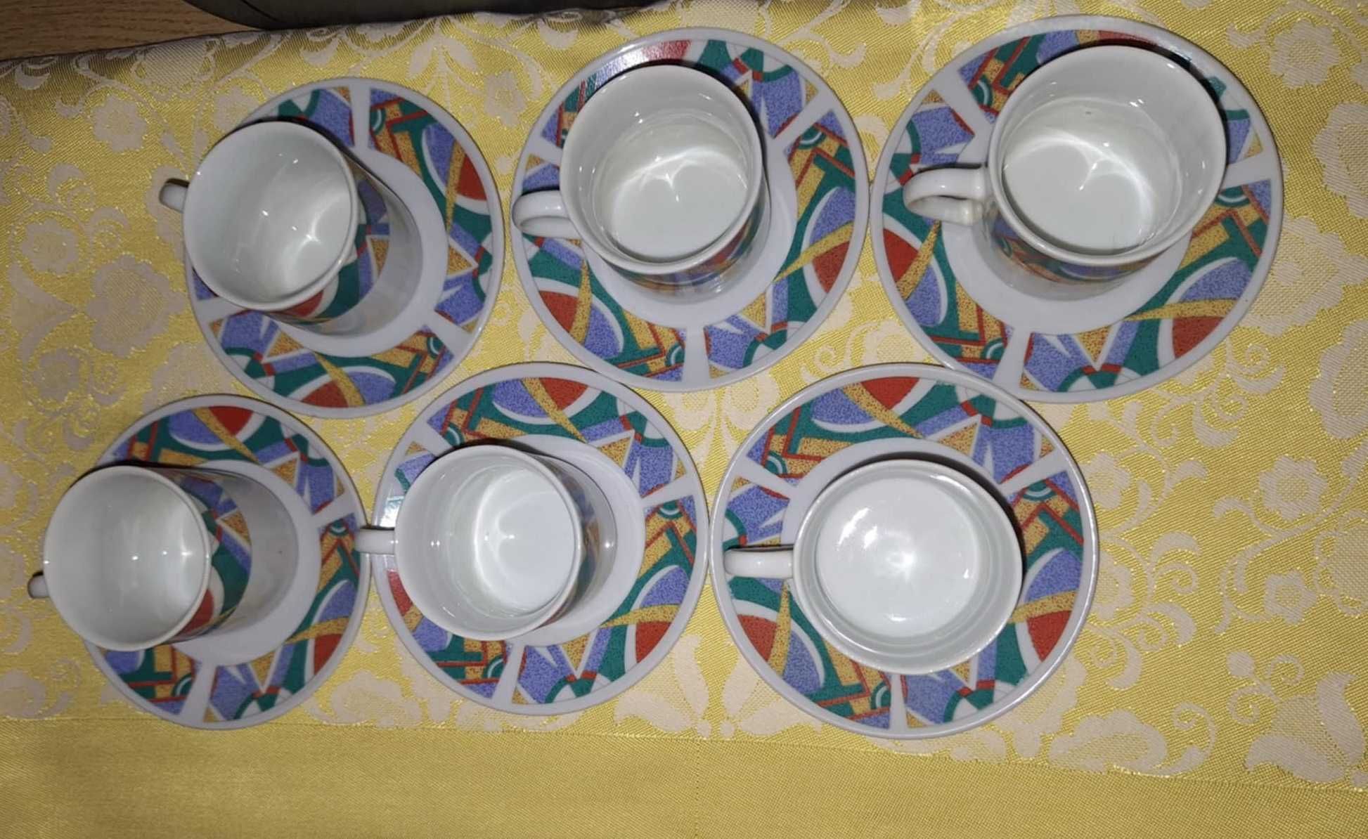 Set de cafea din porțelan