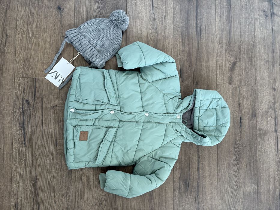 Детско яке Reserved+шапка Zara