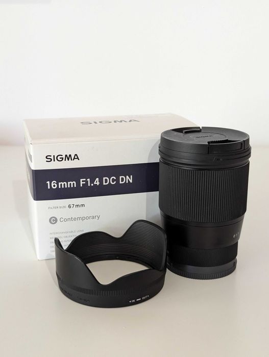Обектив Sigma 16mm f1.4 DC DN за Sony E Mount