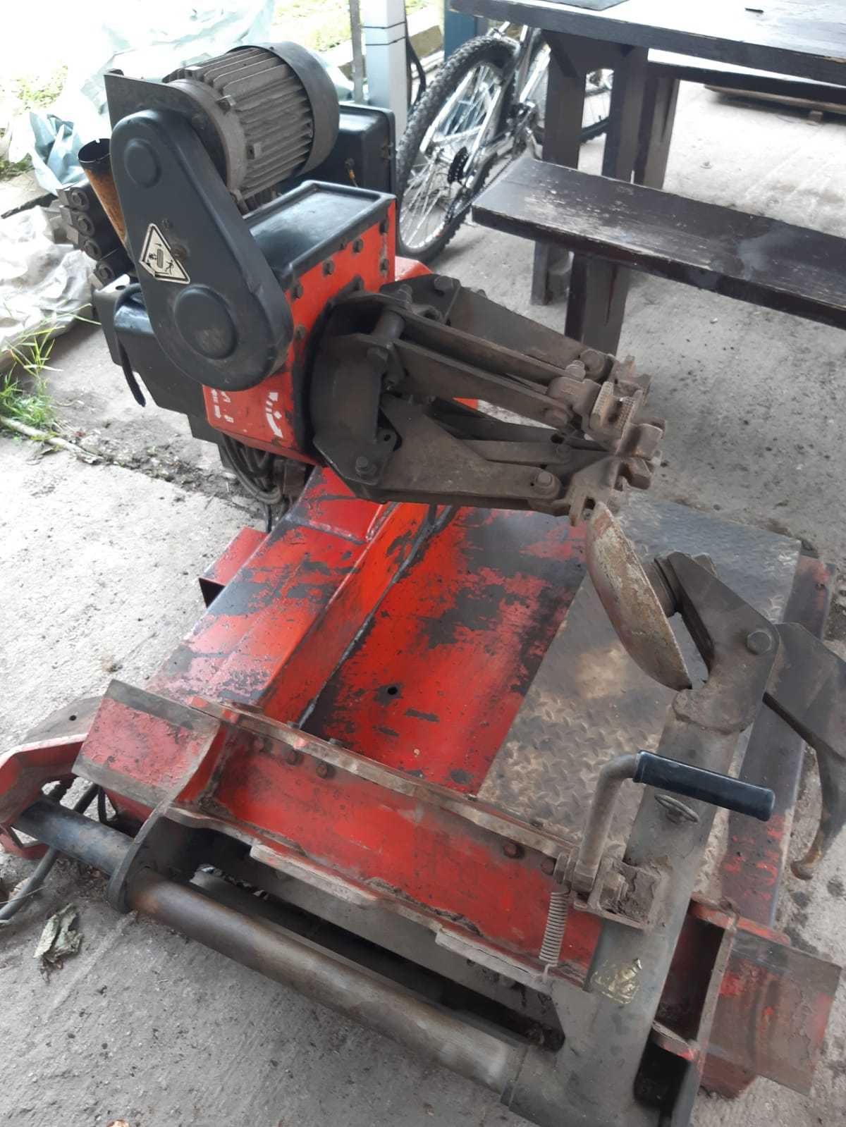 Aparat dejantat roti camion/ aparat îndreptat jante