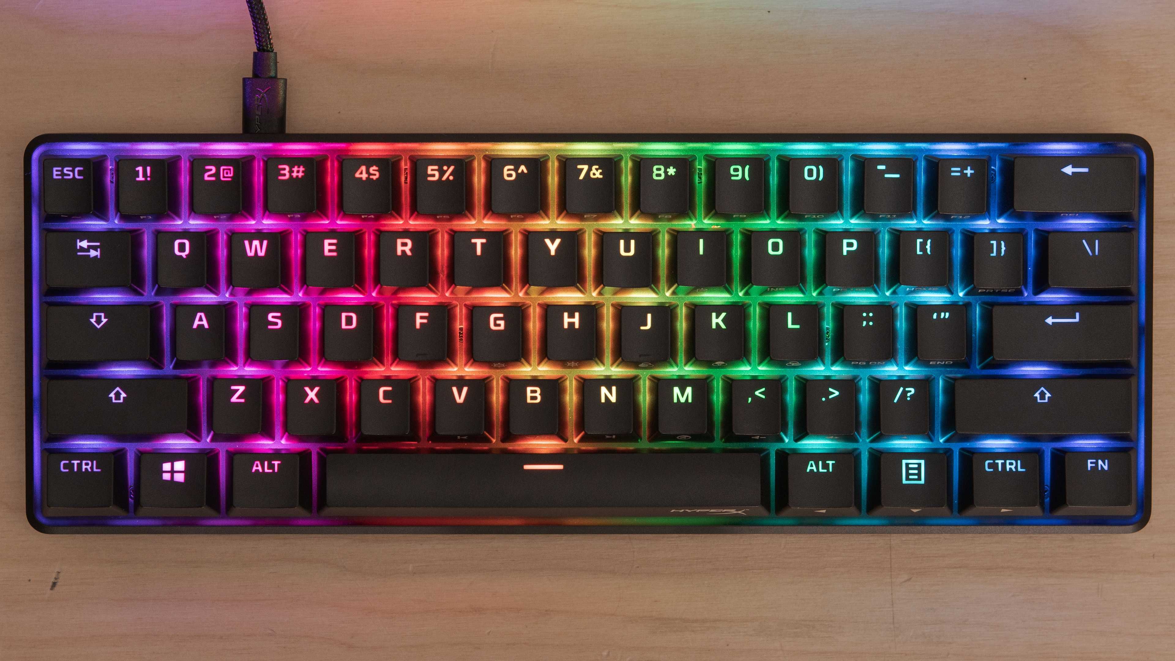 Tastatura gaming mecanica HyperX Alloy Origins 60 RGB