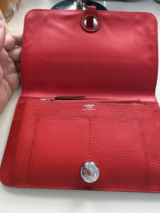 Портмоне Hermes естествена кожа