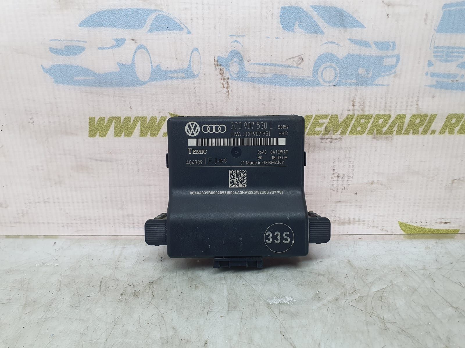 Modul calculator control central gateway 3c0907530l Volkswagen VW Pas