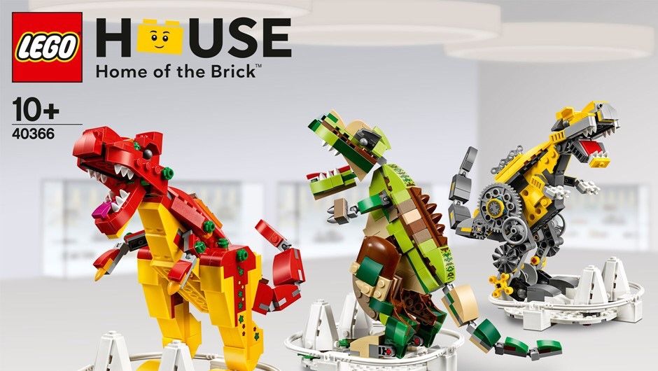 Vand setul 40366 Lego House Dinosaurs. Sigilat!