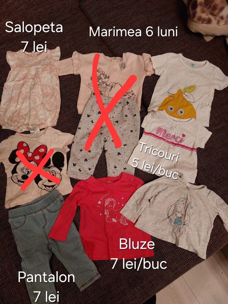Vând lot haine bebe marimea 68-74-80