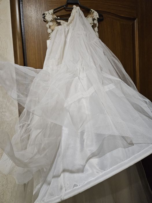 Сватбена рокля за 160см 48кг