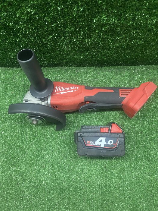 Безчетков ъглошлайф Milwaukee M18  BLSAG125XPD с батерия 4ah