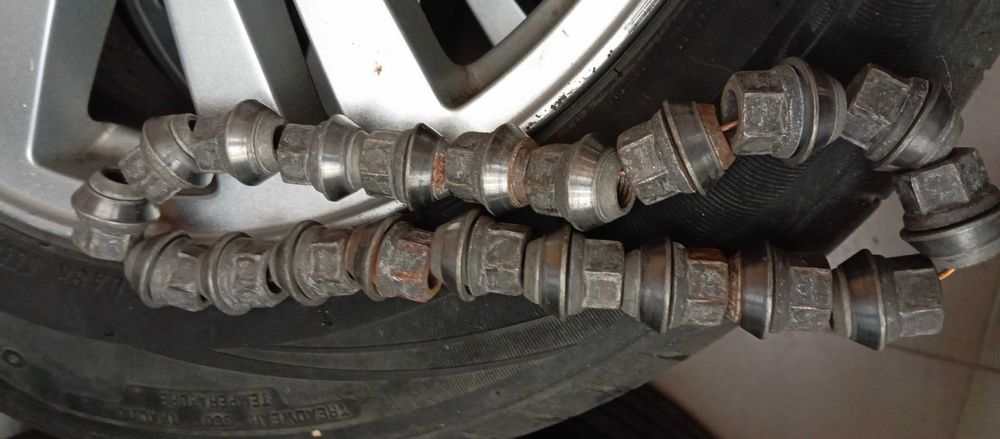 Set de 4 jante din aliaj echipate cu anvelope de vară 205/55/16