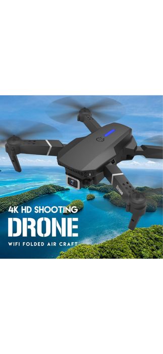 Мини дрон с 2 камери, 4K,дистанционно управление, 3 батерии и 1 кутия