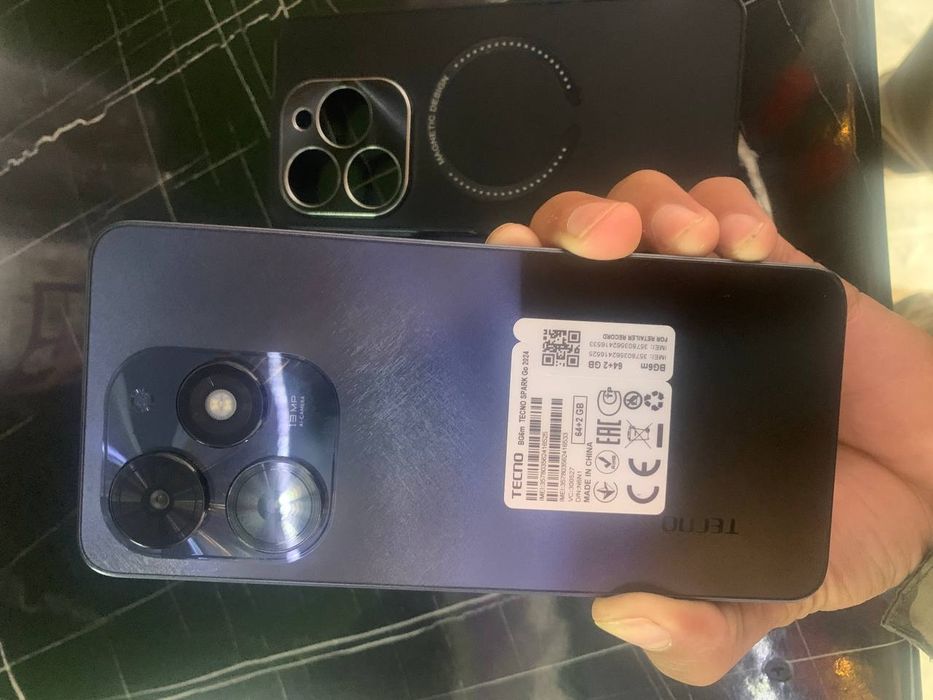 TECNO_SPARK_Go_2024 kafolati bilan