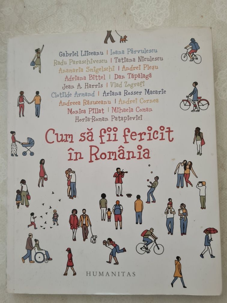 Carte + CD Cum să fii fericit în România de la Humanitas