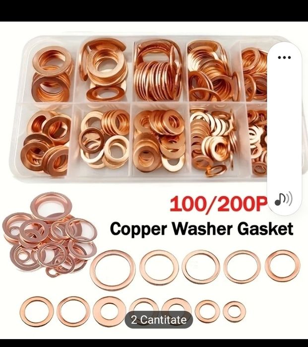 Saibe din cupru produs nou