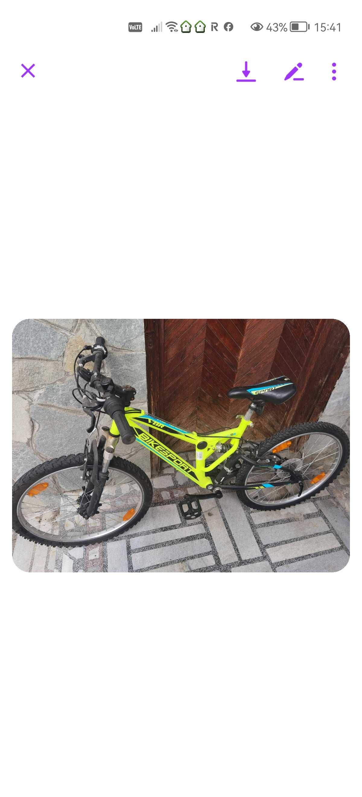 Велосипед 24 "запазен