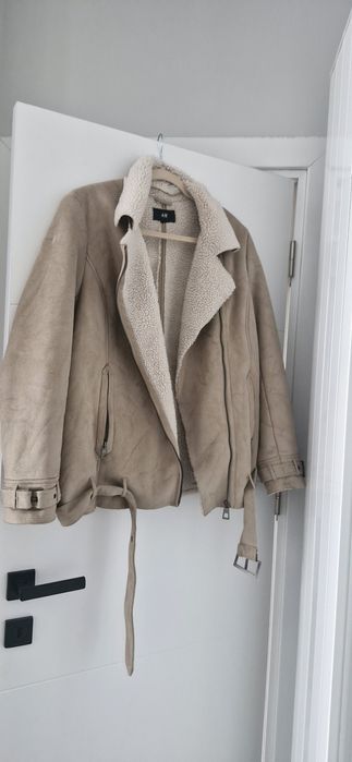 Якета с каракул H&M oversized M