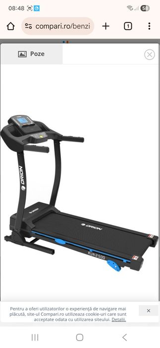 Vand banda electrica orion run2500