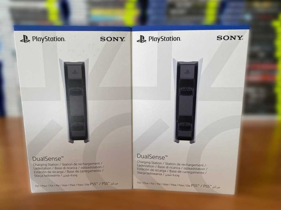 Новые Оригинал. Зарядные Станции для Геймпадов PS5 DualSense Charging