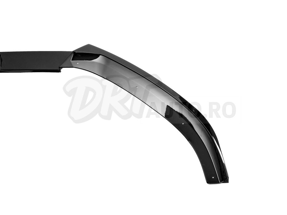 Lip bară față Audi A3 8V Sline / S3 (2013–2020) – Negru Lucios