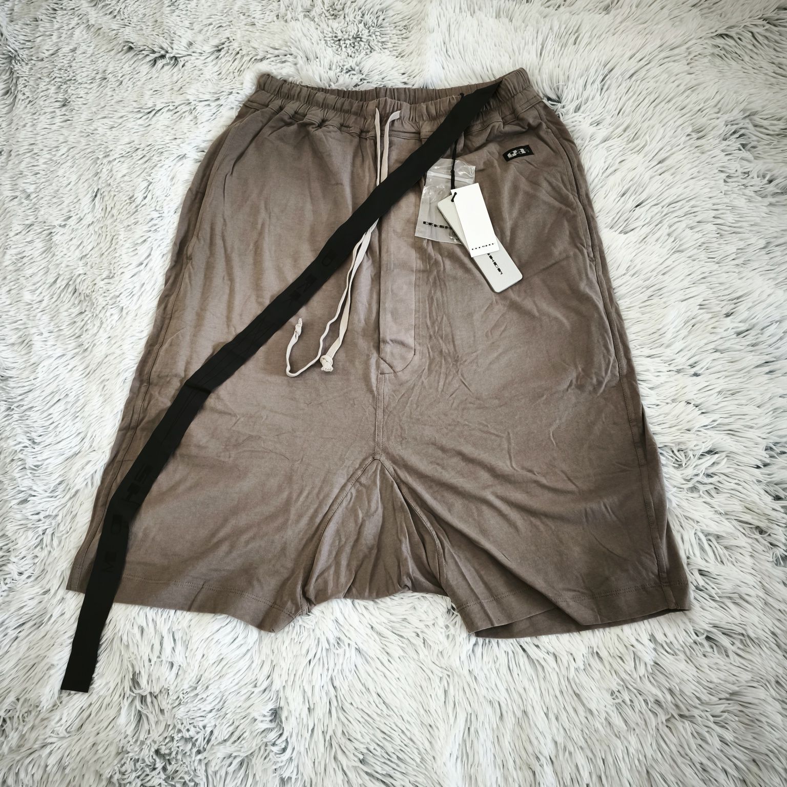 RICK OWENS DRKSHDW мъжки къси панталони оувърсайз в два цвята НОВИ
