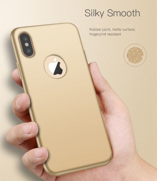 Thin Fit ултра тънък твърд мат кейс iPhone X, XS, XR, XS Max, 11, 12