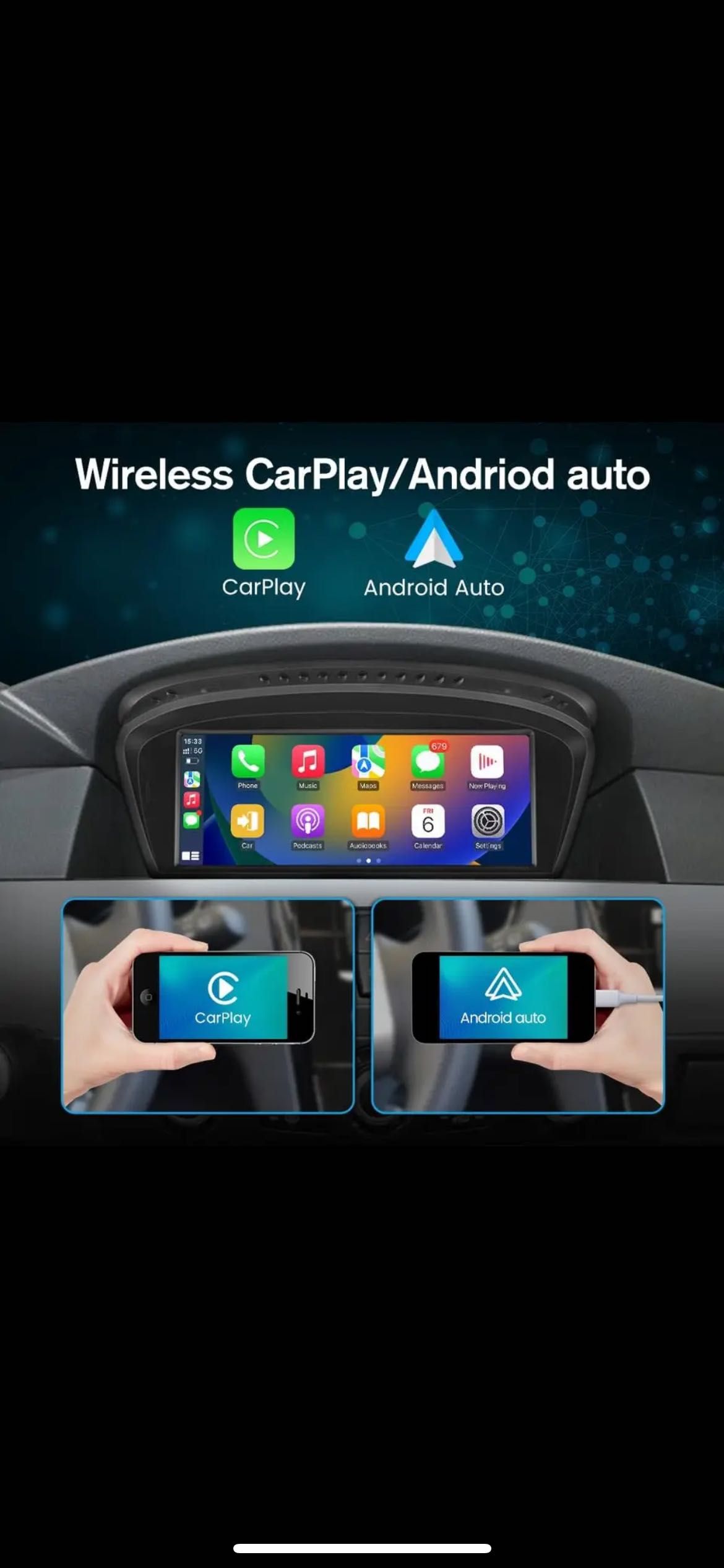 BMW 3/5 серия Android Multimedia CarPlay/
Android Auto