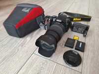 Aparat foto Nikon D3100 + Obiectiv 18-105mm f3.5-5.6 VR