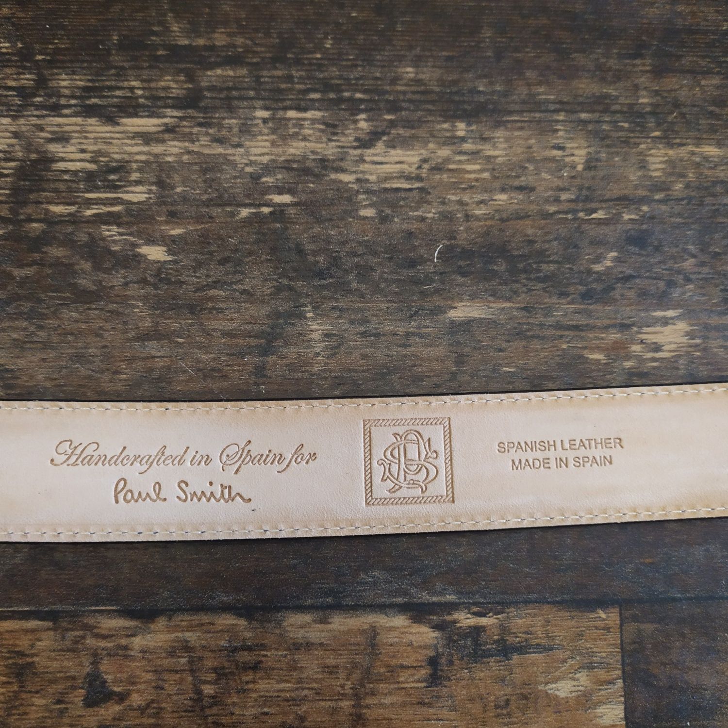 Paul smith belt made in spain