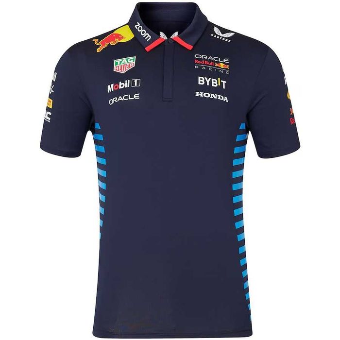 Red Bull Racing Team Polo - Оригинална мъжка поло тениска размер XL