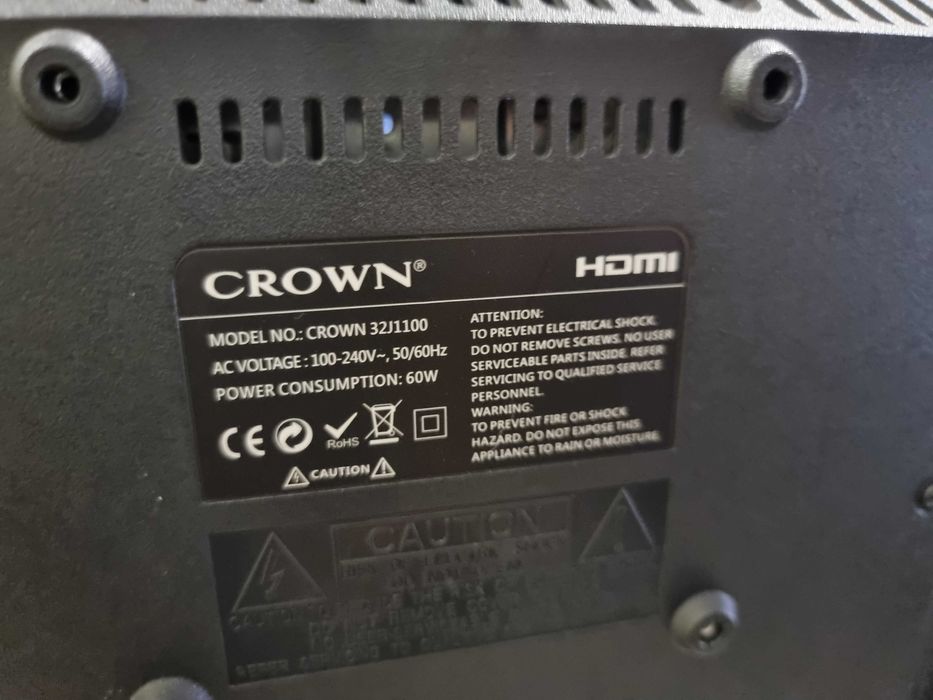 Телевизор 32 инча Crown