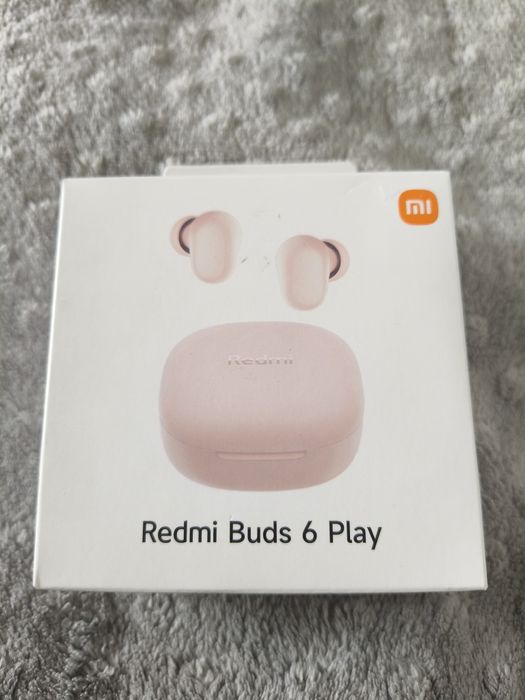 Новые наушники Xiaomi Redmi Buds 6 Play (розовый)