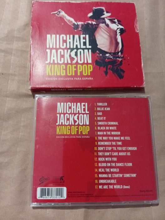 Vând cd de colecție Michael Jackson!