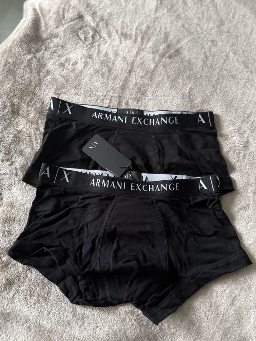 Armani Exchange set 2 boxeri negri marimea S noi originali