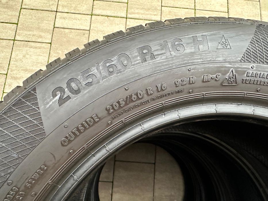 Set anvelope / cauciucuri iarna 205/60/16 Continental WinterContact