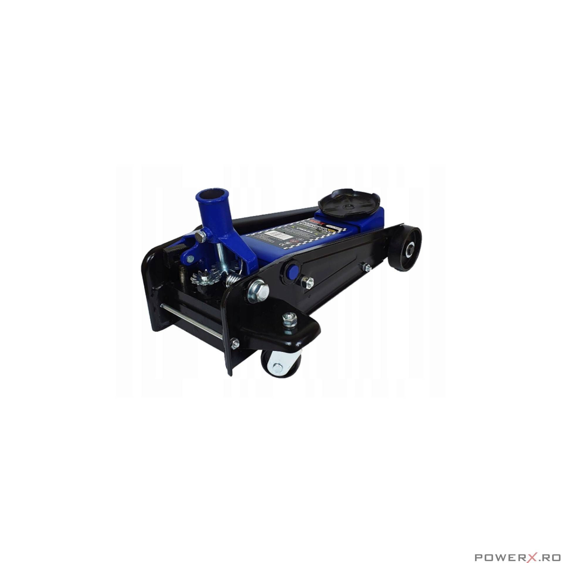 Cric hidraulic tip crocodil cu roti 3 tone Baug