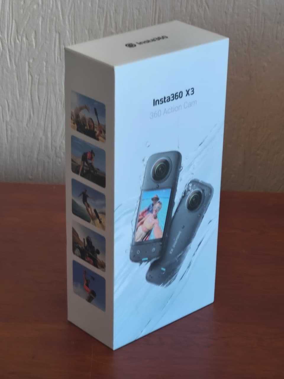 Экшн-камера Insta 360 X3 + Аквабокс