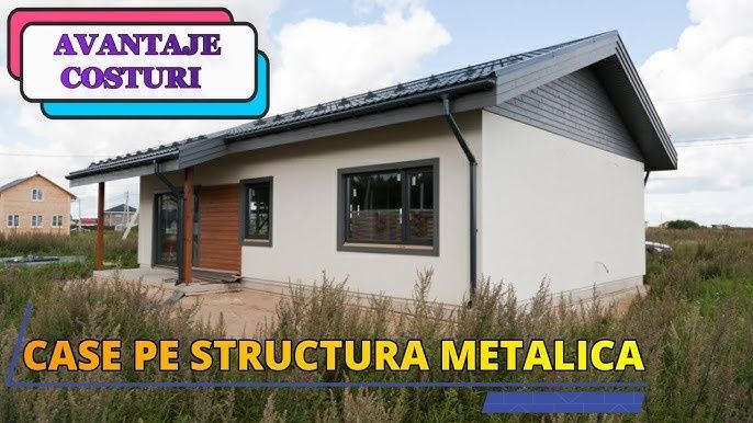 Vând case modulare pe structură metalică
