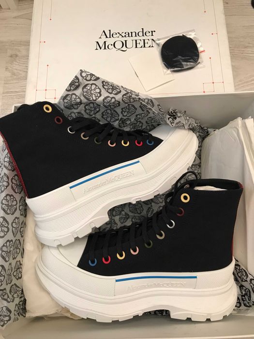 Alexander McQueen ghete 42 new model, originali, full box