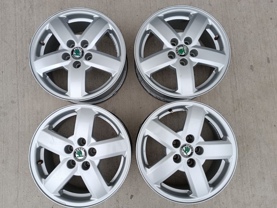 Jante aliaj 5x100 r15 Vw Polo , Skoda Fabia Rapid Roomster Scala