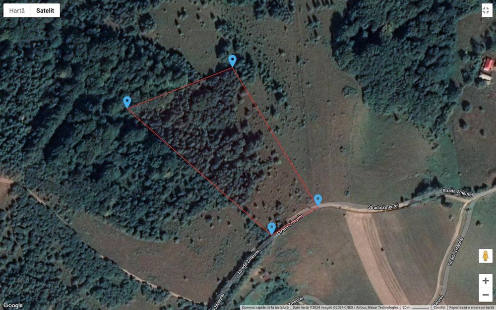 De vanzare 16250 mp teren Sinteu