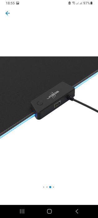 Mousepad gamming Hama uRage Lethality 400,negru