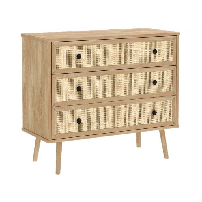 Comoda + 2 noptiere ratan Paco World Oslo