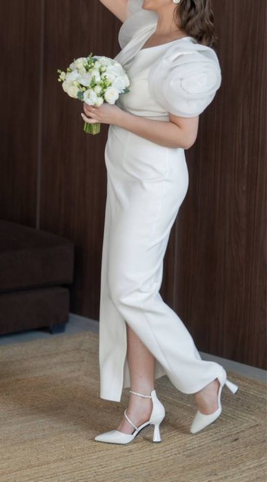 Белое платье, свадебное