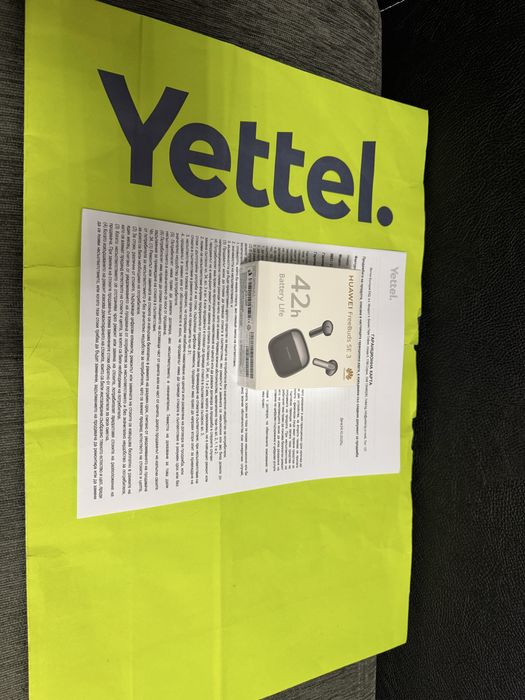 ЗАПЕЧАТАНИ Huawei FreeBuds SE 3  Yettel Гаранция до 2027 г. Black