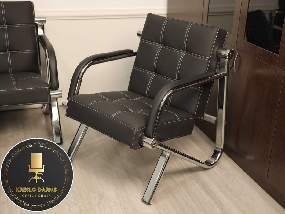 Офисная мебель  комбинированный кожаный дива