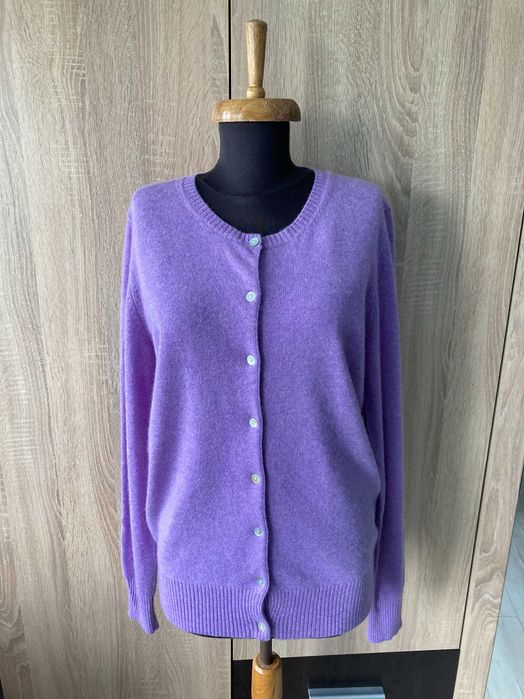 100% Pure Cashmere кашмир кашмирена жилетка пуловер размер 42