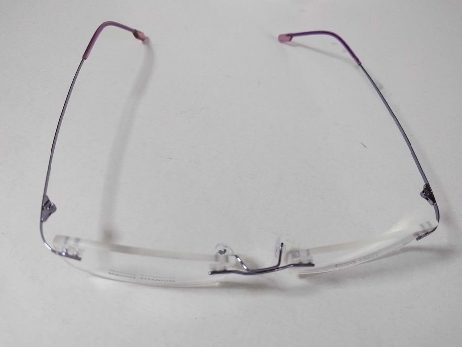 Rame ochelari vedere titan tip silhouette cu balama si fara